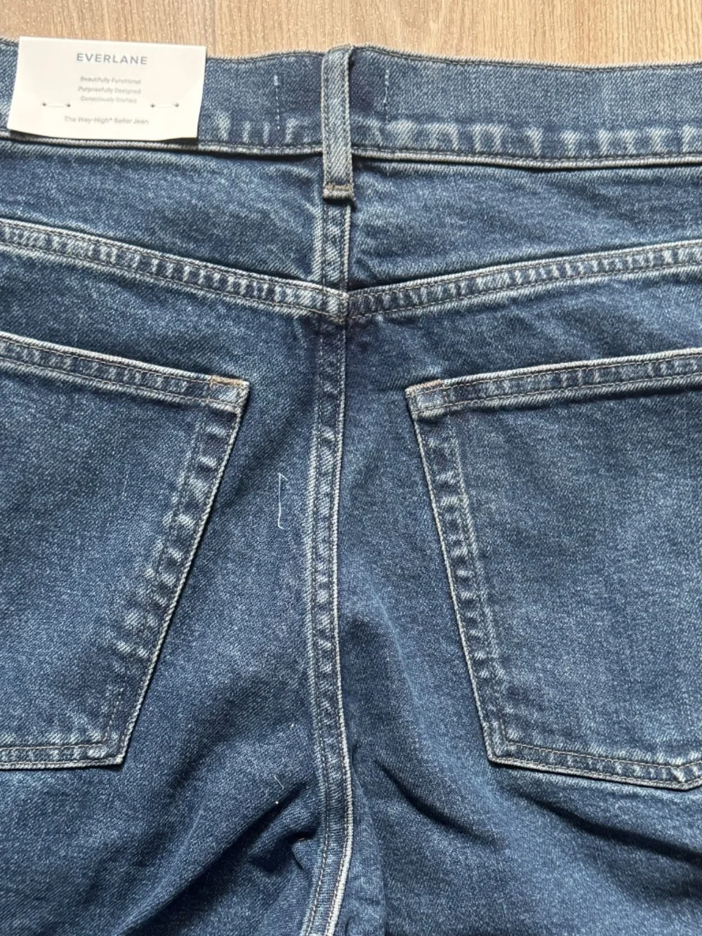 NWT The Way High Sailor Jeans by Everlane, Size 31/US Size 12